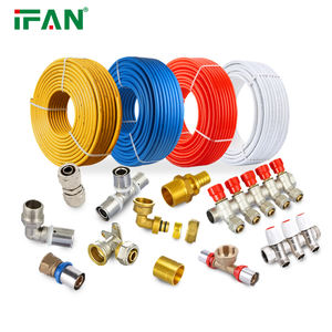 IFAN Usine Grossiste Raccord à Sertir en Laiton Égal Type <span class=keywords><strong>TH</strong></span>/U, Raccord à Compression en Laiton, Coude, Té, Manchon pour Tubes PEX - Product Image 2