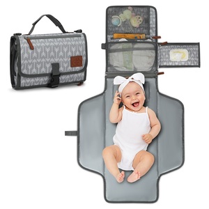 Pieghevole bambino Tote passeggino viaggio mamma Babys pannolino fasciatoio comodo cambio cuscinetto - Product Image 5