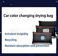 100% Polyester écologique voiture réutilisable déshumidificateur sac Gel de silice humidité absorbeur d'humidité antistatique changement de couleur