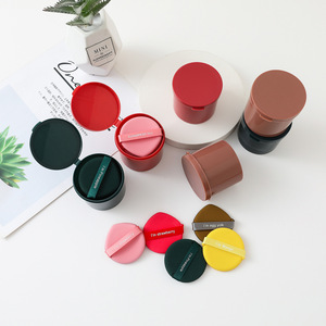 <b>Small</b> cylinder air <b>cushion</b> puff fruit pie puff double-sided air <b>cushion</b> puff pineapple pie egg yolk pie puff - Product Image 1