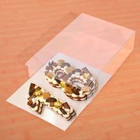 Boîtes à gâteaux numérotées en plastique transparent résistant
