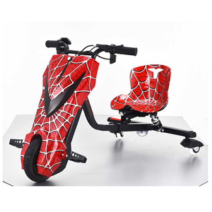 Tricycle à dérive électrique 36V 250W pour enfants et adultes, scooter à dérive à 3 roues 360°, corps moderne en acier et plastique durable, PU - Product Image 3