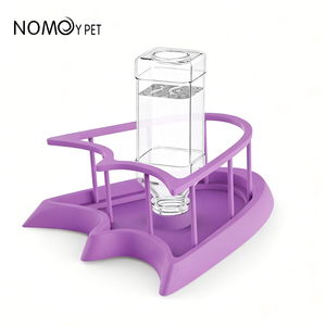 NOMOYPET - Bebedero de Plástico Morado <span class=keywords><strong>para</strong></span> Mascotas, Dispensador de Agua <span class=keywords><strong>para</strong></span> Tortugas, Lagartos y Reptiles - Product Image 5