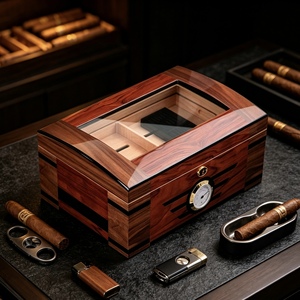 Estuche de Viaje Portátil, Resistente a Impactos, Ecológico y Duradero para Cigarros, Ideal para Campamentos, Viajes de Negocios, Color Negro - Product Image 1