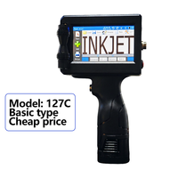 Imprimante à jet d'encre portable KY127C avec tête d'impression XP600, résolution 600 dpi pour l'impression de factures et de tubes
