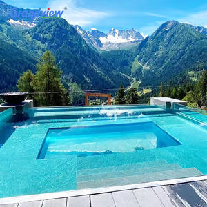 Panneau de <span class=keywords><strong>piscine</strong></span> en acrylique Grandview, feuille de 80 mm d'épaisseur avec blocage UV pour piscines extérieures - Product Image 4