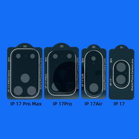 Protection d'objectif d'appareil photo en verre trempé flexible pour iPhone 17, 17 Pro, 17, 16, 15, 14, 12 Pro Max, transparente pour iPhone 13 Pro Max