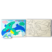Apprentissage précoce personnalisé Animal Parenting bricolage enfant en bas âge tige classes jeu enfants jouets éducatifs 3D autocollant livre pour enfants
