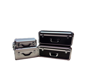 Portable Aluminum Frame Plywood Case with Custom Foam and <b>Rolling</b> Wheels for Heavy Duty Hardware Accessory Presentation <b>Box</b> - Product Image 1
