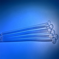 Tube en verre de quartz Pyrex 6mm 9mm 12mm pour test BELSORP-Max Min BET, tube à essai BET, tube en verre de quartz, entonnoir