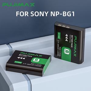 Batterie PUJIMAX NP-BG1 NP-FG1 1850mAh pour appareil photo <span class=keywords><strong>Sony</strong></span> Cyber-shot <span class=keywords><strong>DSC</strong></span> H3 H7 H9 H10 H20 H50 H55 H70 H90 H30 HX5 HX7 HX9 - Product Image 2