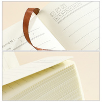 Carnet personnalisé A5 en cuir PU à couverture rigide, impression personnalisée pour journaux, agendas et cahiers