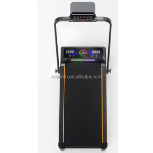 Akıllı elektrikli katlanabilir taşınabilir yürüyüş makinesi ev akıllı kontrol LED ekran ve 1-8 km/h hız ile koşu bandı - Product Image 5