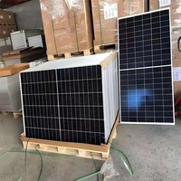 Modul Surya Bifasial Half Cell Longi Hi MO 7 LR8-66HGD 625W Kaca Ganda untuk Rumah dan Komersial