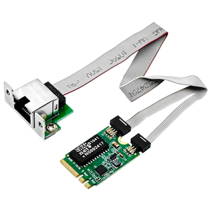 M.2 A + <span class=keywords><strong>E</strong></span> Gigabit Giao Diện Mạng RJ45 <span class=keywords><strong>LAN</strong></span> 1000M Rtl8111H Chip Ethernet Adapter Cho Máy Tính Để Bàn Và Ipc Và Máy Chủ - Product Image 1