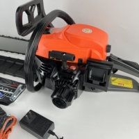 Motosierra de Gasolina de Dos Tiempos 5800, 58cc, Maquinaria Forestal, Arranque Eléctrico Industrial OEM