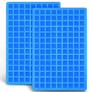 Square Silicone Candy Mold 126 Cavity Gummy Chocolate Caramel Jelly Ice Cube Mould Food Grade Easy Release Baking Mold - Product Image 1