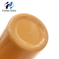 Bouteilles de diffuseur d'arômes en verre rond de luxe 50 ml 100 ml pour rafraîchisseurs d'air
