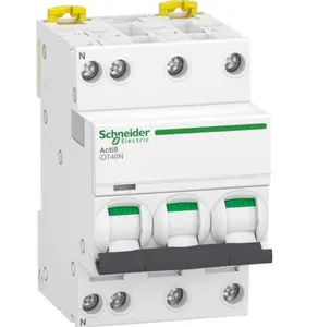S-chneider iC60N - miniature circuit breaker - 3P - 6A - C curve