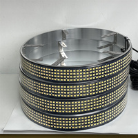 Kingshowstar 15in 17in 4 rangées de lumières LED Switchback pour jantes de camion et pick-up