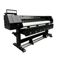 Impresora de pancartas 6Ft Epson 1,8 M 6Ft Imprimante Numerique Máquina de impresión por sublimación Impresora de gran formato solvente ecológico