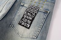 Vaqueros de Diseñador para Hombre, Estilo Urbano Europeo Vintage, Personalizables, de Alta Calidad, Corte Bootcut, KSUBI, Ecológicos, para Verano