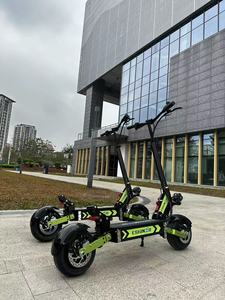 Dropshipping 11 Inch Road/Off Road Adult E Scooter 60V 30AH 40AH Dual Motor 38-75 Miles Range Foldable Scooter - Product Image 3