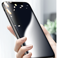 Protection d'écran de confidentialité intégrale pour iPhone 15, verre trempé de confidentialité pour iPhone 16 Pro 17, protection d'écran de confidentialité