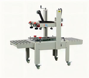 Machine à sceller les cartons semi-automatique électrique Hipac FXJ6050, noyau d'engrenage pour l'emballage des produits alimentaires, des boissons, des produits chimiques - Product Image 2