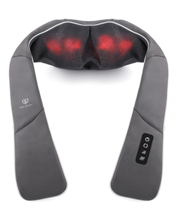 Masseur Shiatsu pour le cou et le dos avec chaleur, <span class=keywords><strong>massage</strong></span> électrique profond du cou et des épaules, meilleurs cadeaux pour les femmes et les hommes - Product Image 5