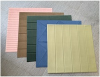 Papier peint en velours 3D de luxe, rouleaux autocollants, panneaux muraux en mousse, panneaux muraux autocollants pour la décoration intérieure des hôtels
