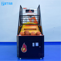 Machine de tir de basket-ball à pièces de vente directe d'usine Machine de jeu d'arcade de basket-ball de rue