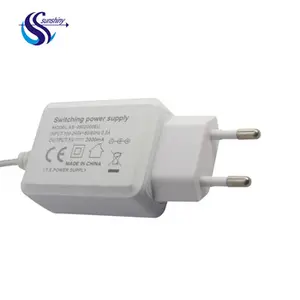 Shenzhen Honor Adaptor Daya Steker EU, Ac Dc 9V 12V 1A 1000ma 1200ma Elektronik