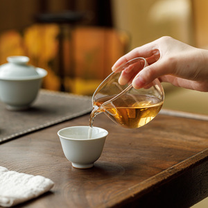 Guanlan Antique Style Travel <b>Tea</b> <b>Set</b> One Pot Two Cups Porcelain Kung Fu <b>Tea</b> <b>Set</b> For Outdoor Camping Portable <b>Tea</b> Bowl <b>Set</b> - Product Image 2