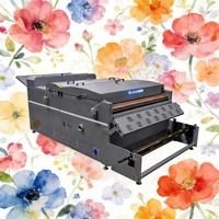 Nouvelle imprimante DTG automatique grand format 2024, largeur 1,2 m, 5 têtes I3200, encre pigmentée, vitesse accélérée, usage industriel, textile, vêtements