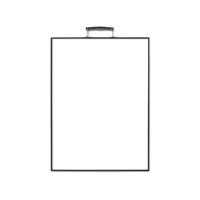 Petit tableau blanc portable pour étudiants avec cadre magnétique en aluminium facile à essuyer en gros