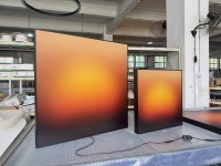 Luz Wholesale Sunset Art Light Dimmable Led Sunset Light Led Frame Picture Aura Wall Mount Sunset Lightbox