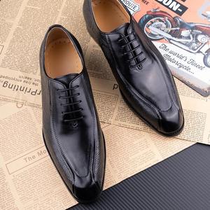 Scarpe eleganti da uomo per matrimoni <span class=keywords><strong>e</strong></span> feste, comode scarpe stringate in pelle antiscivolo, stile casual business per tutte le stagioni - Product Image 3