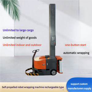 Robot Mobile Intelligente Autopropulso per Avvolgimento Pallet con Film Estensibile Senza Limiti di Peso - Product Image 2