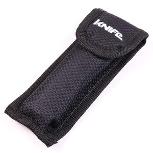 Zwart Nylon Jachtmes Schede Met Riem Lus Zak Holster Etui Houder - Product Image 3