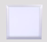 Plafonnier LED plat 18W 22W 28W 380x380mm carré avec détecteur de mouvement pour bureau