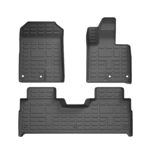 Tapis de sol de voiture antidérapants et entièrement imperméables en TPE à grain horizontal pour l'intérieur du Jetour Traveller T2 – Vente en gros - Product Image 1