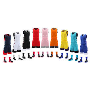 त्वरित सूखी बास्केटबॉल जर्सी शॉर्ट्स सूट सबलिमिनेशन प्रिंटिंग सॉयर - Product Image 1