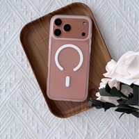 Coque magnétique style Ins pour 18 Pro Max, toucher soyeux, finition mate antidérapante, moulage par injection, protection pour la série 18