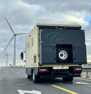 Caravane tout-terrain en aluminium renforcé, anti-choc, équipée pour les expéditions, camping-car entièrement équipé pour le camping en plein air - Product Image 6