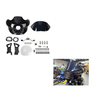 Support de carénage supérieur de phare de moto pour Harley Softail <span class=keywords><strong>M8</strong></span> Low Rider <span class=keywords><strong>Street</strong></span> <span class=keywords><strong>Bob</strong></span> Standard 2018-2023 - Product Image 1