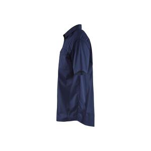 BLAKLADER - 329611908900XS Chemise sergé Bleu marine-CHEMISES DE TRAVAIL EAN 7330509480915 - Product Image 4