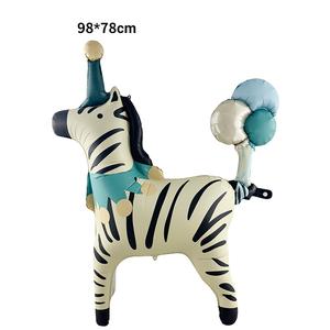 Globos Inflables de Circo para Niños al por Mayor, con Diseño de Cebra, Payaso y León, Ecológicos, para <span class=keywords><strong>Fiestas</strong></span>, Halloween y Decoración - Product Image 3