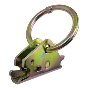 Raccord <span class=keywords><strong>d</strong></span>'ancrage de joint torique de clip de voie de cargaison en acier <span class=keywords><strong>d</strong></span>'approvisionnement <span class=keywords><strong>d</strong></span>'usine pour le raccord de goujon simple de voie de camion avec anneau en <span class=keywords><strong>D</strong></span> de 2 "ou joint torique - Product Image 1