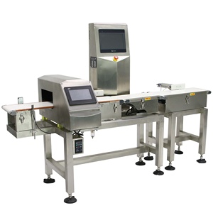 Máy dò kim loại công nghiệp cấp thực phẩm với checkweighers kết hợp checkweighing và hệ thống phát hiện kim loại - Product Image 1